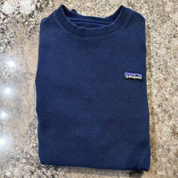 Patagonia Uprisal Crew Neck Size Large in Navy - Picture 3 of 3